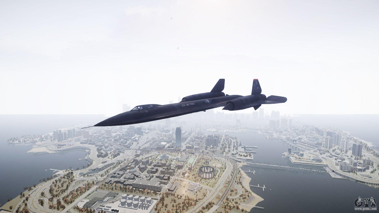 SR-71 Blackbird V33 Mousepad Deskmat