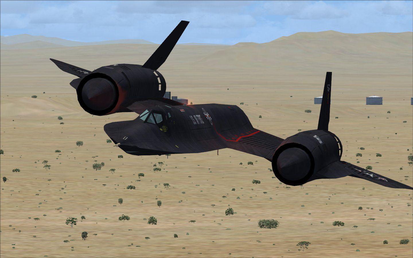 SR-71 Blackbird V34 Mousepad Deskmat