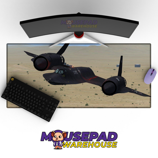 SR-71 Blackbird V34 Mousepad Deskmat Mockup