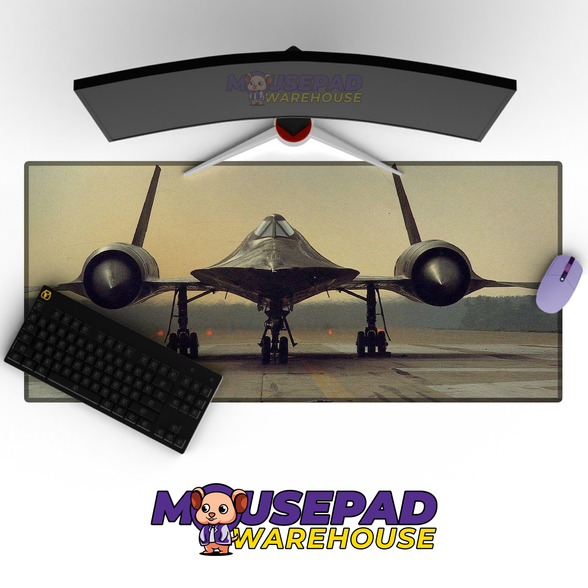 SR-71 Blackbird V35 Mousepad Deskmat Mockup