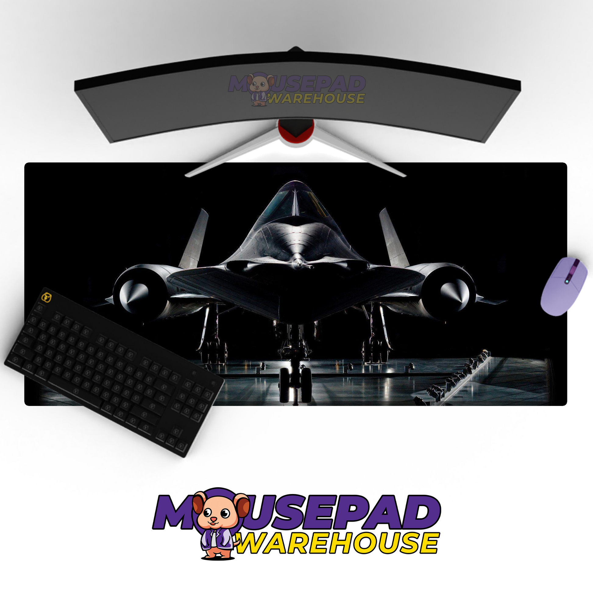 SR-71 Blackbird V5 Mousepad Deskmat Mockup