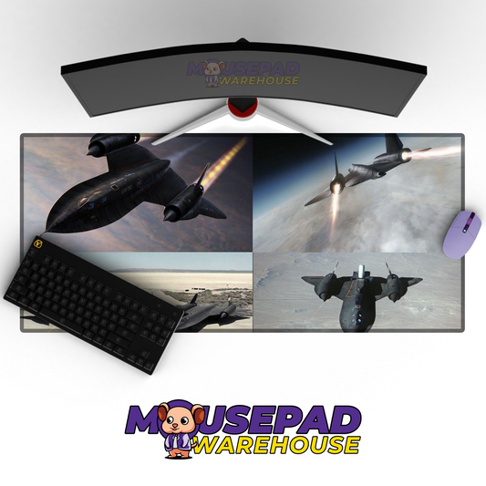 SR-71 Blackbird V9 Mousepad Deskmat Mockup