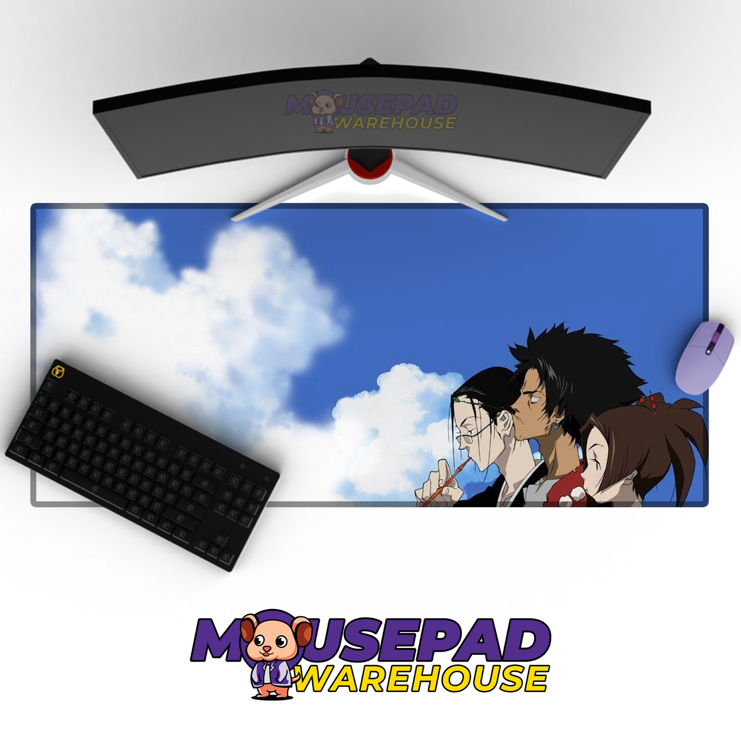 Samurai Champloo V10 Mousepad Mockup