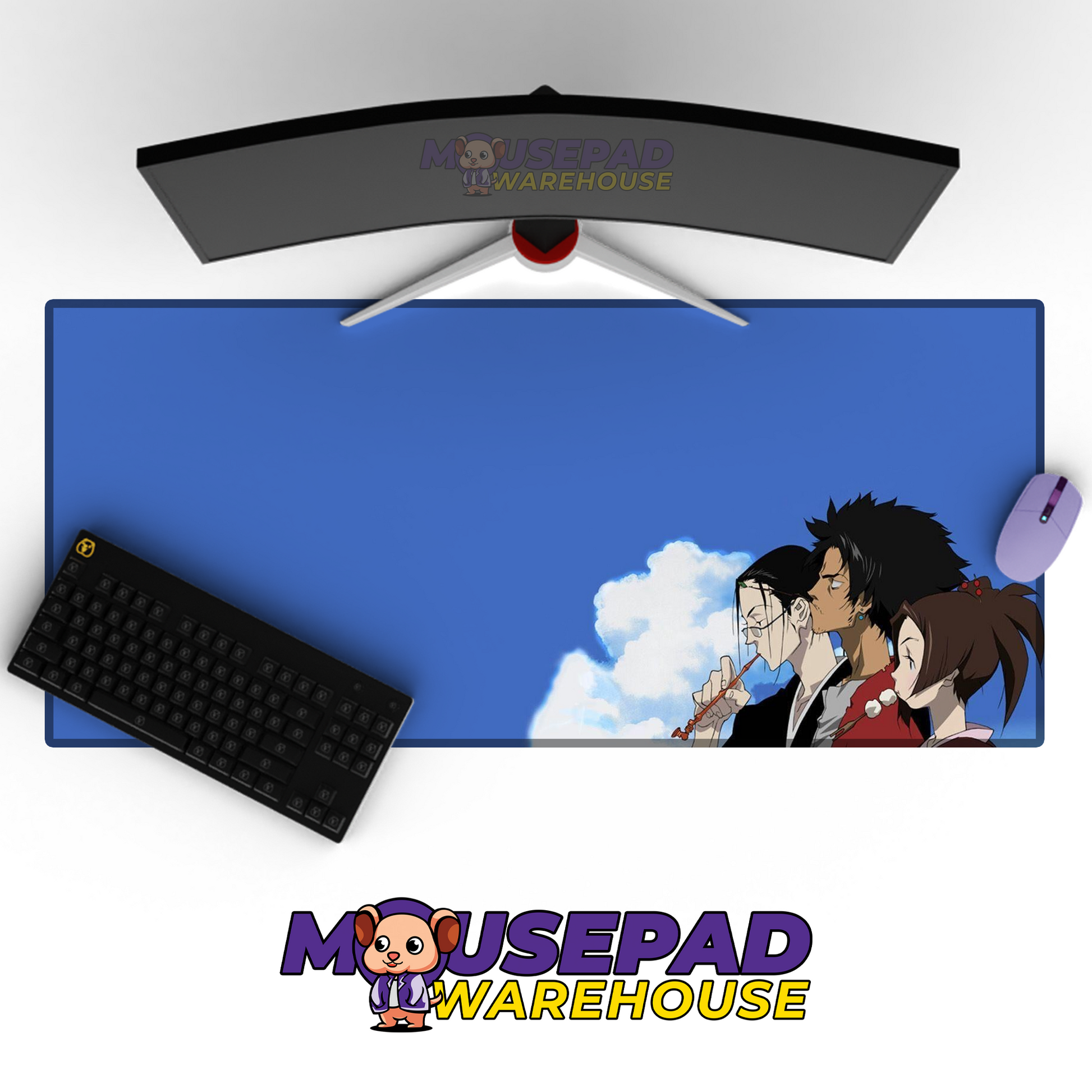Samurai Champloo V16 Mousepad Mockup