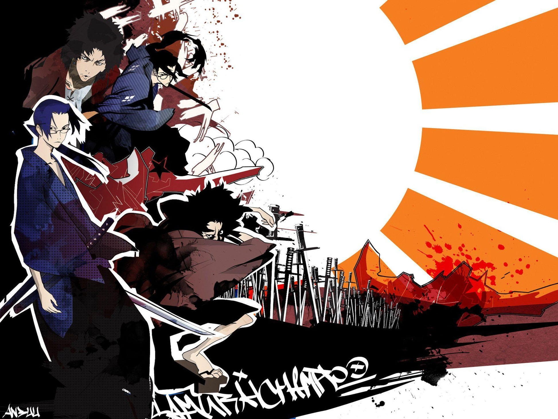 Samurai Champloo V18 Mousepad
