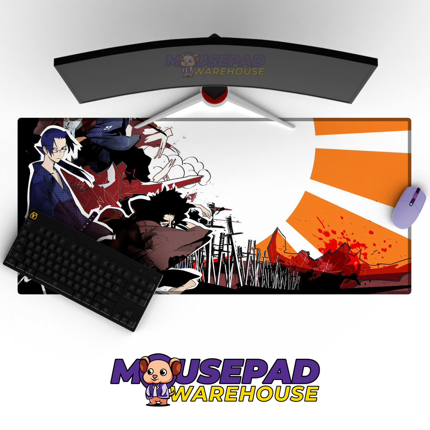 Samurai Champloo V18 Mousepad Mockup