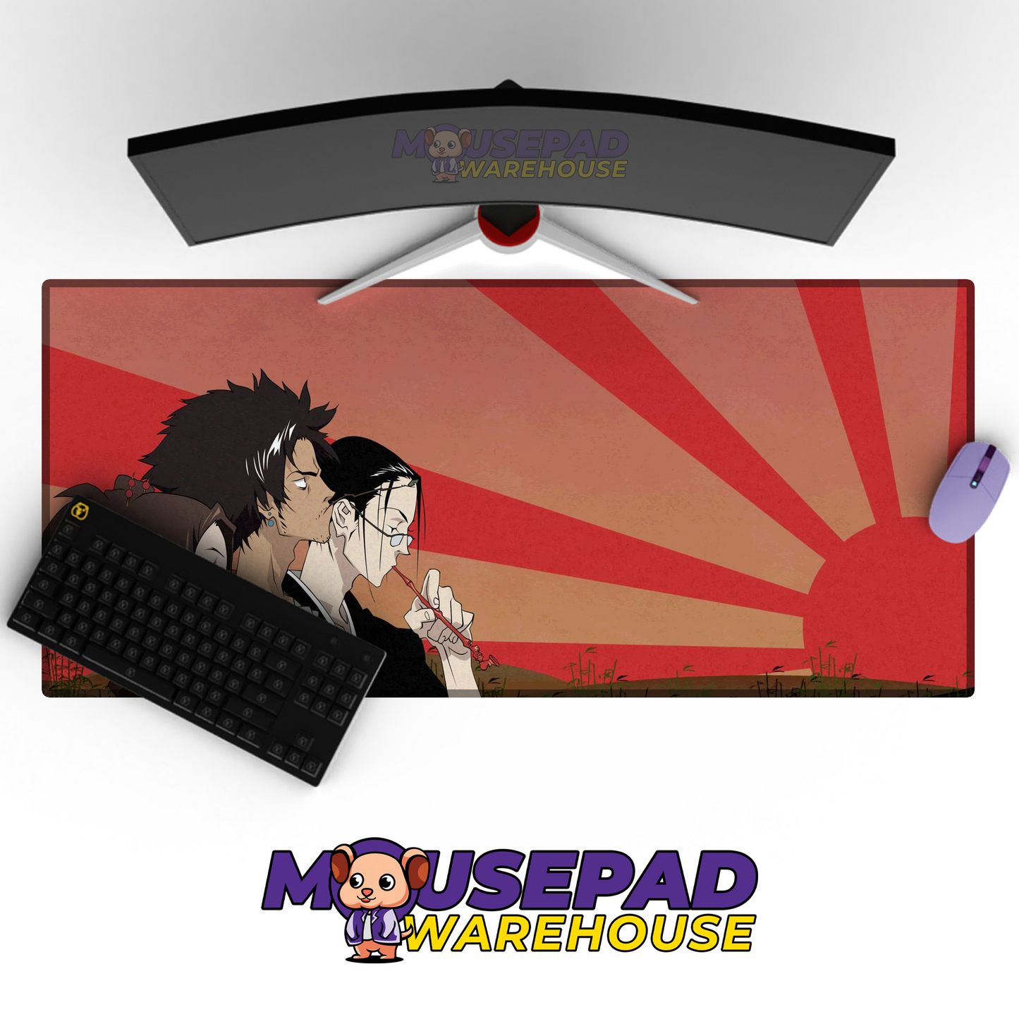 Samurai Champloo V1 Mousepad Mockup