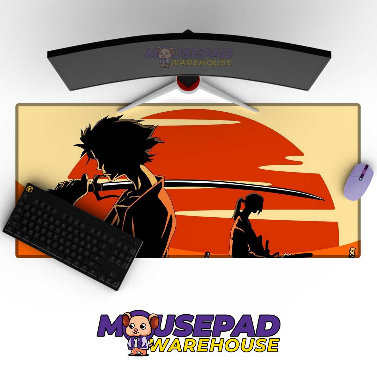 Samurai Champloo V20 Mousepad Mockup