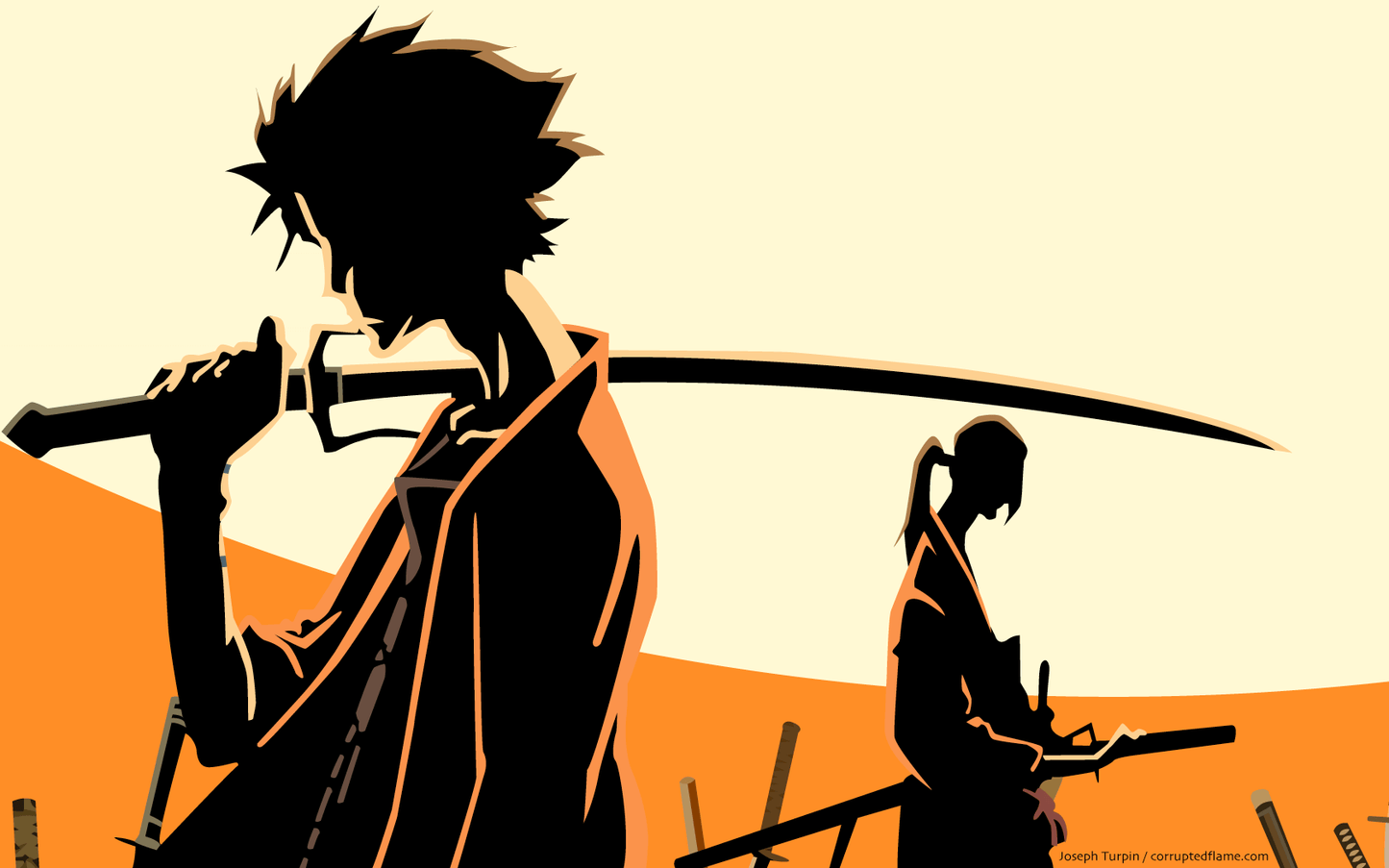 Samurai Champloo V5 Mousepad