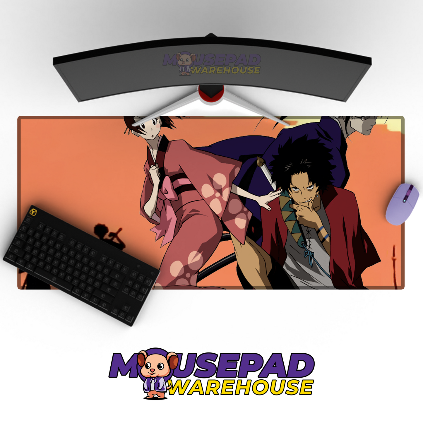 Samurai Champloo V6 Mousepad Mockup