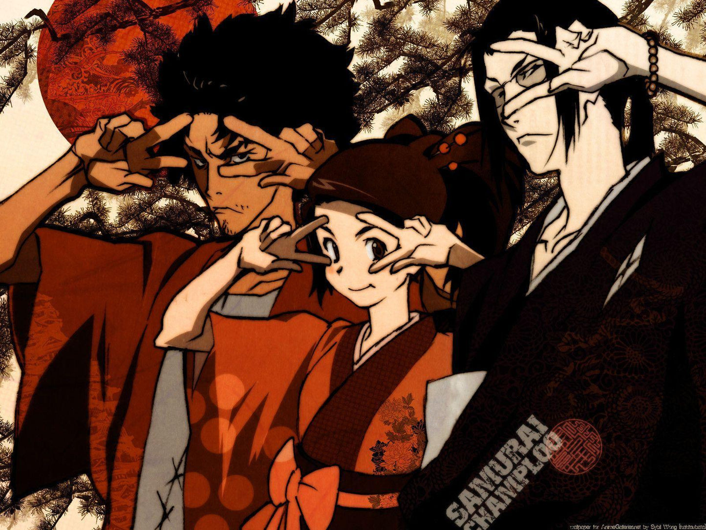Samurai Champloo V7 Mousepad