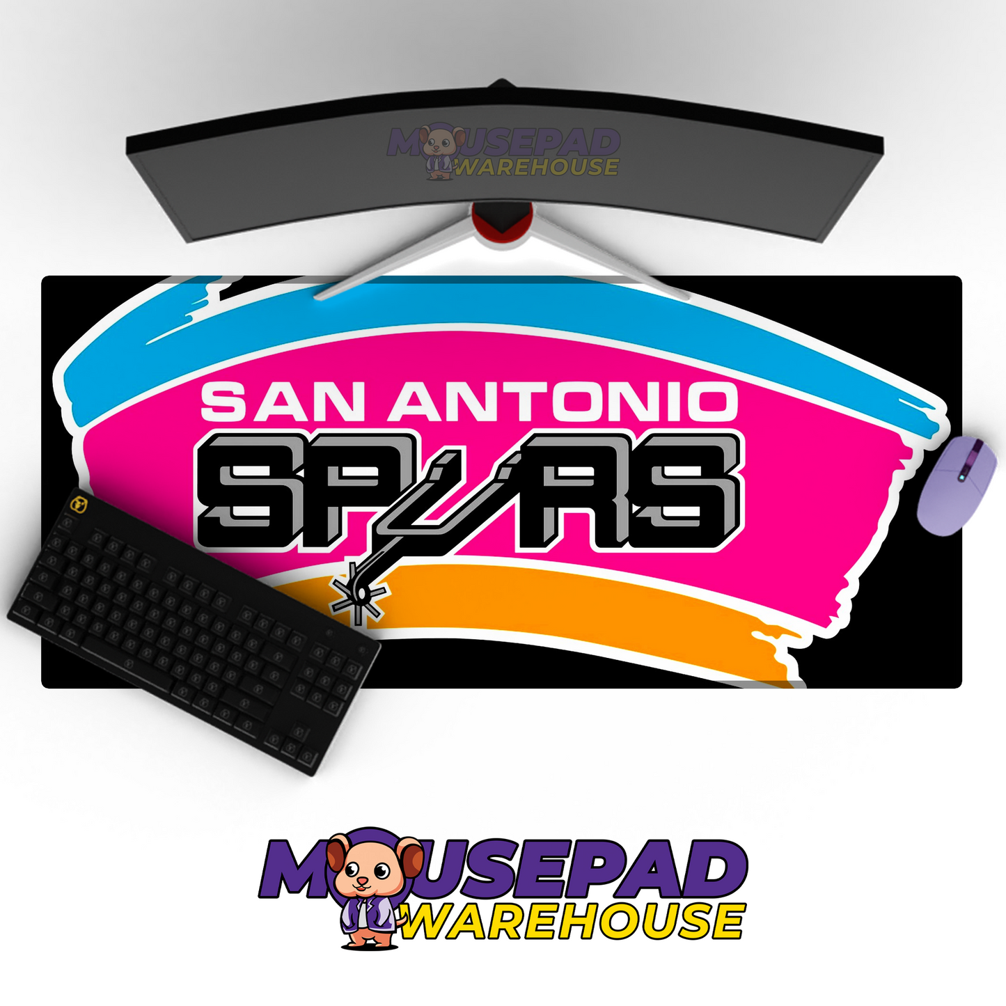 San Antonio Spurs V13 Mousepad Mockup
