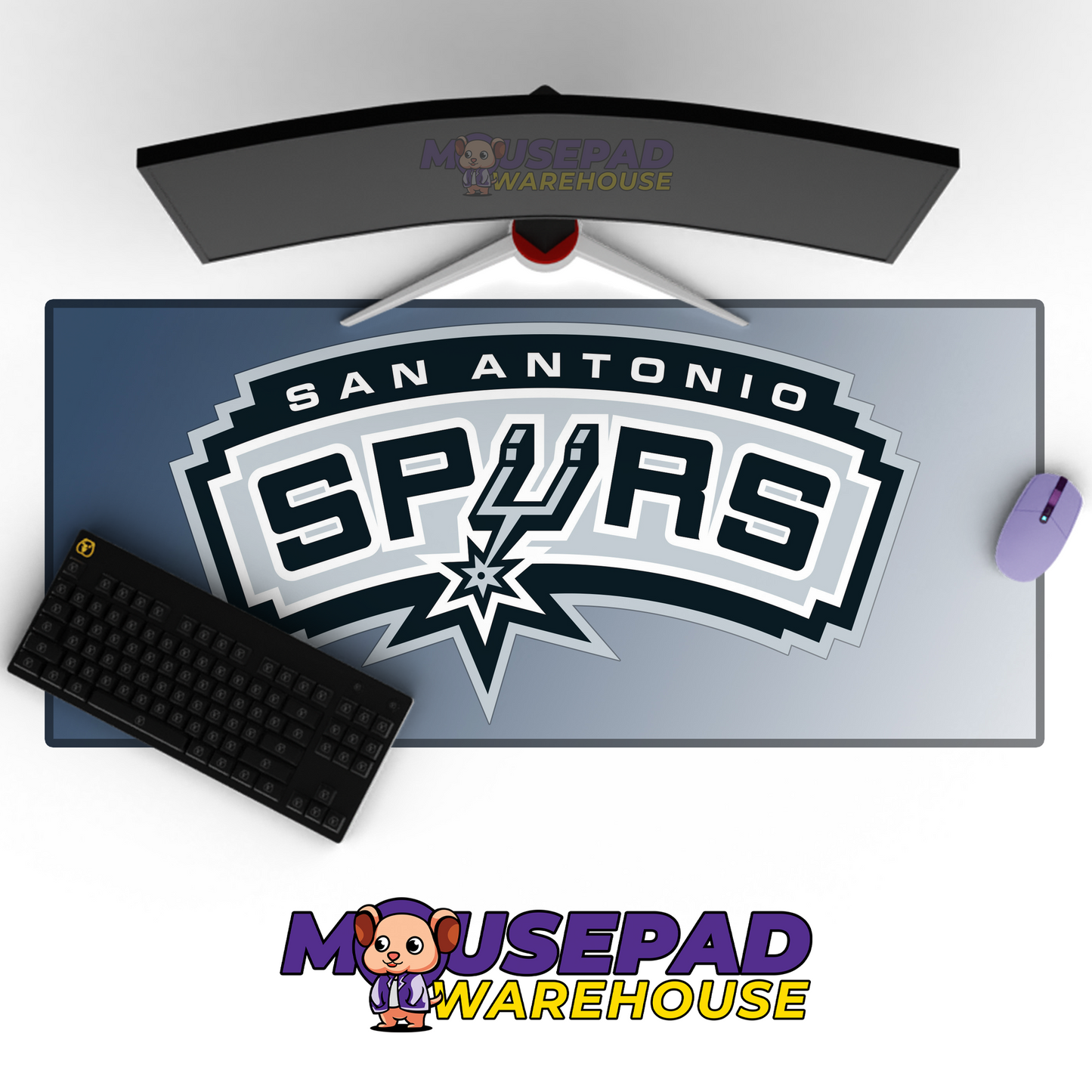 San Antonio Spurs V14 Mousepad Mockup