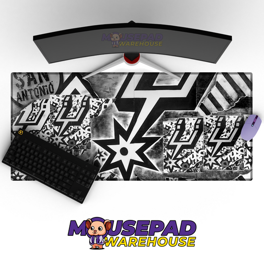 San Antonio Spurs V15 Mousepad Mockup