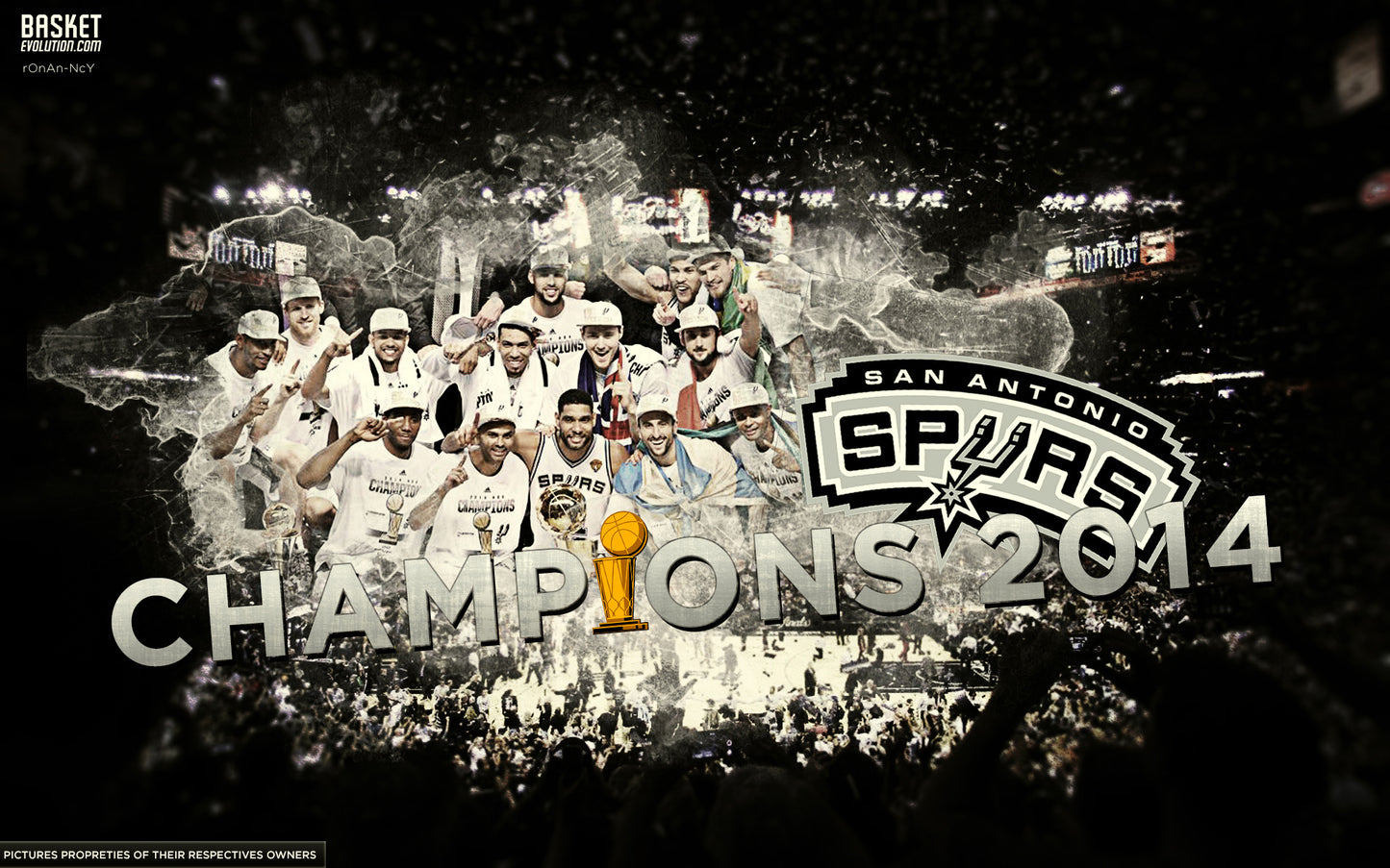 San Antonio Spurs V16 Mousepad