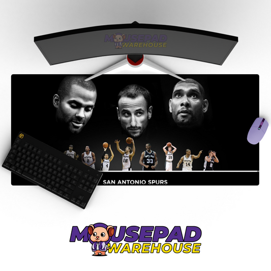 San Antonio Spurs V18 Mousepad Mockup