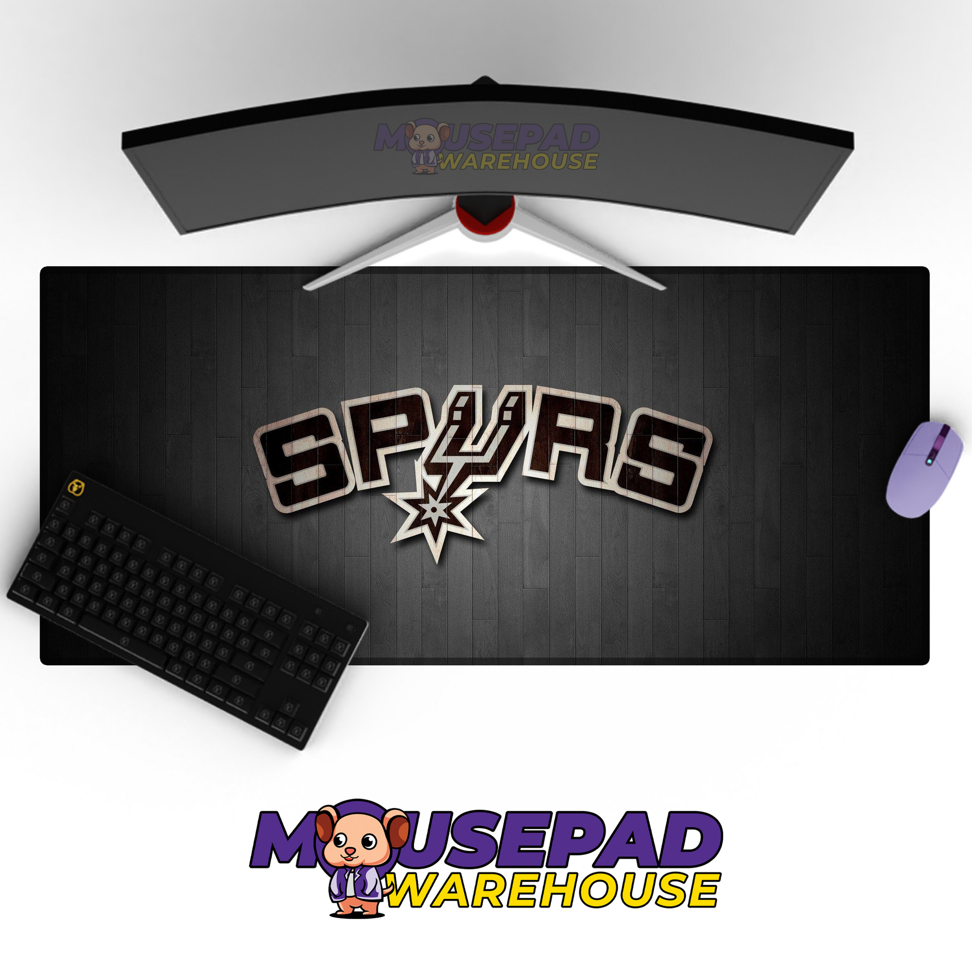 San Antonio Spurs V19 Mousepad Mockup