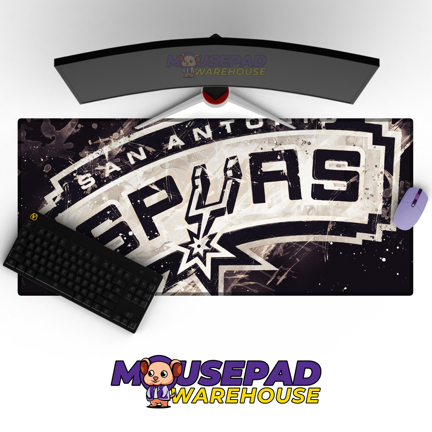San Antonio Spurs V1 Mousepad Mockup
