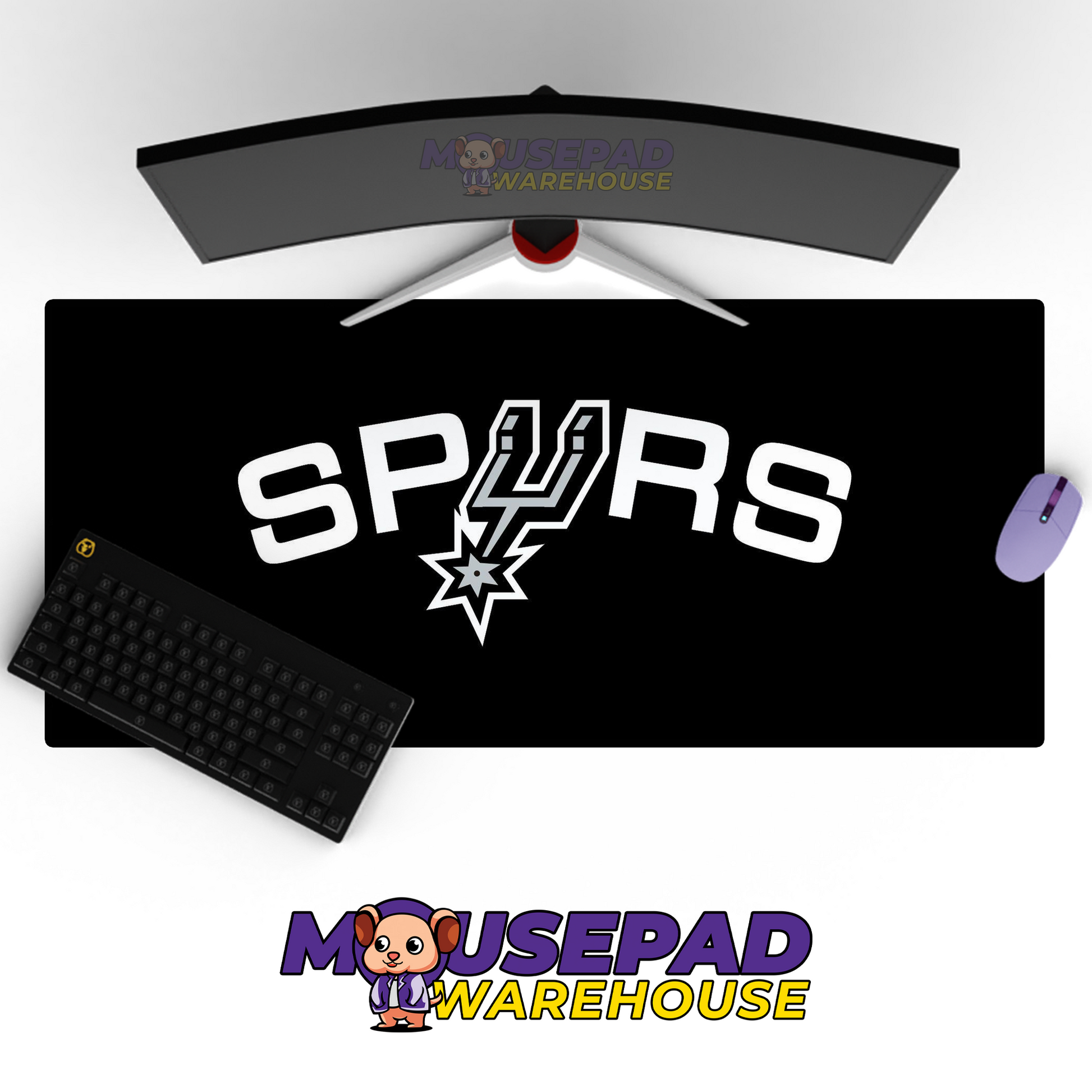 San Antonio Spurs V20 Mousepad Mockup