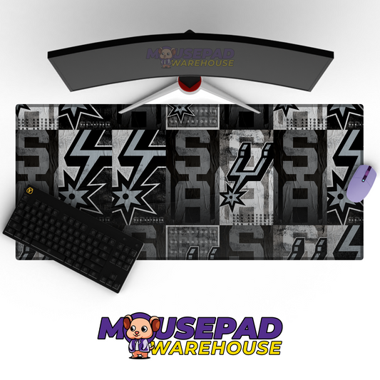 San Antonio Spurs V2 Mousepad Mockup