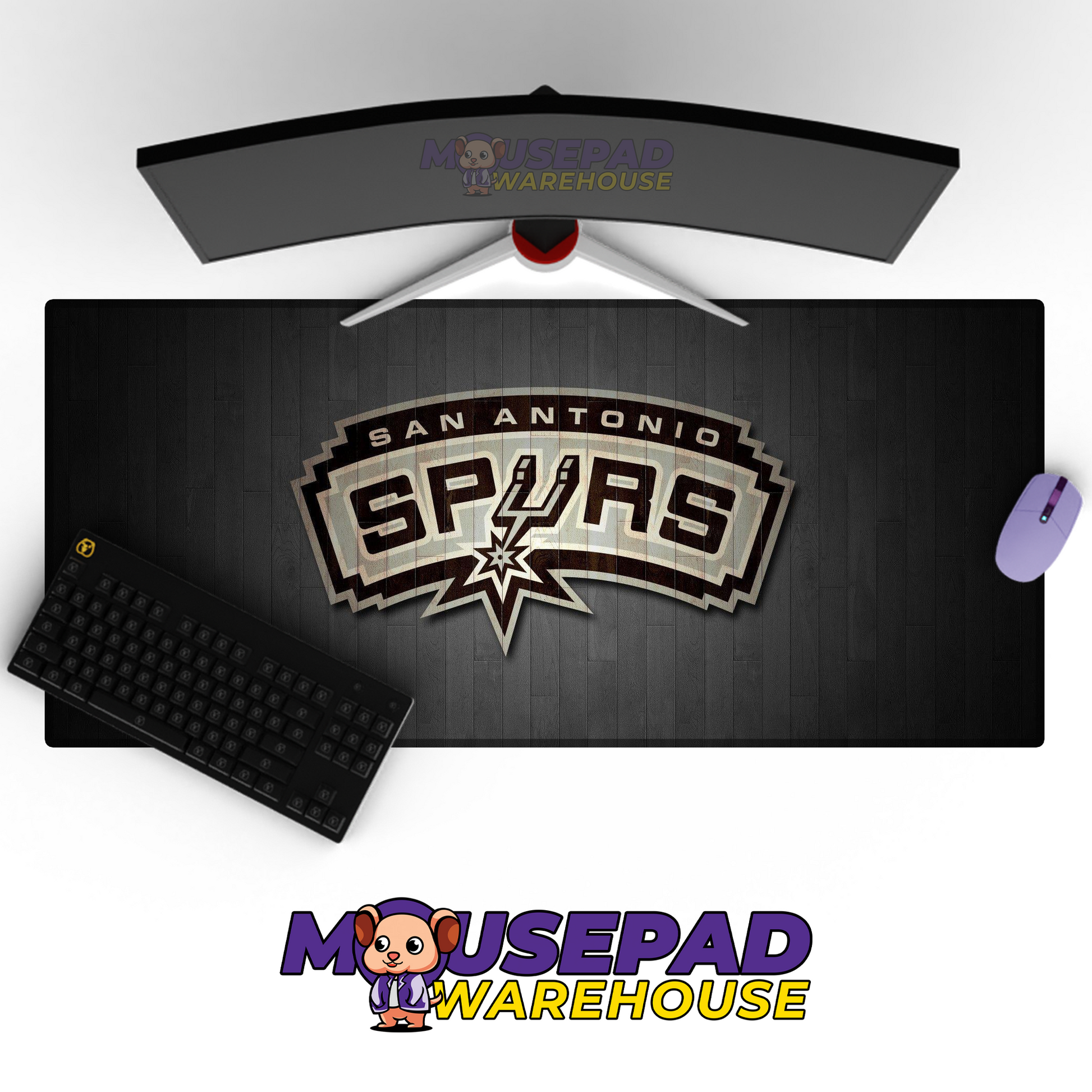 San Antonio Spurs V4 Mousepad Mockup