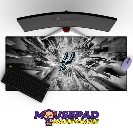 San Antonio Spurs V6 Mousepad Mockup