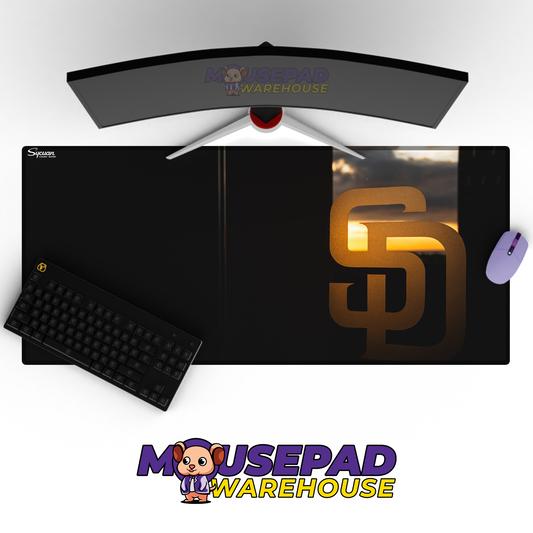 San Diego Padres V3 Mousepad Mockup