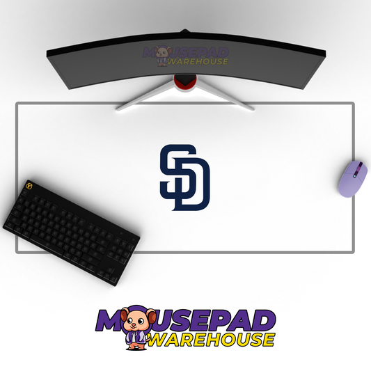 San Diego Padres V4 Mousepad Mockup