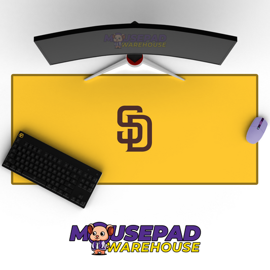 San Diego Padres V6 Mousepad Mockup