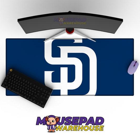 San Diego Padres V7 Mousepad Mockup