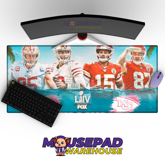 San Francisco 49ers V18 Mousepad Deskmat Mockup