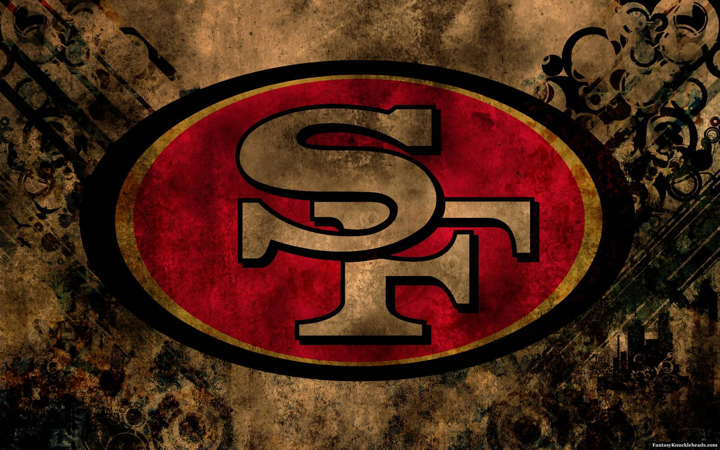 San Francisco 49ers V2 Mousepad Deskmat