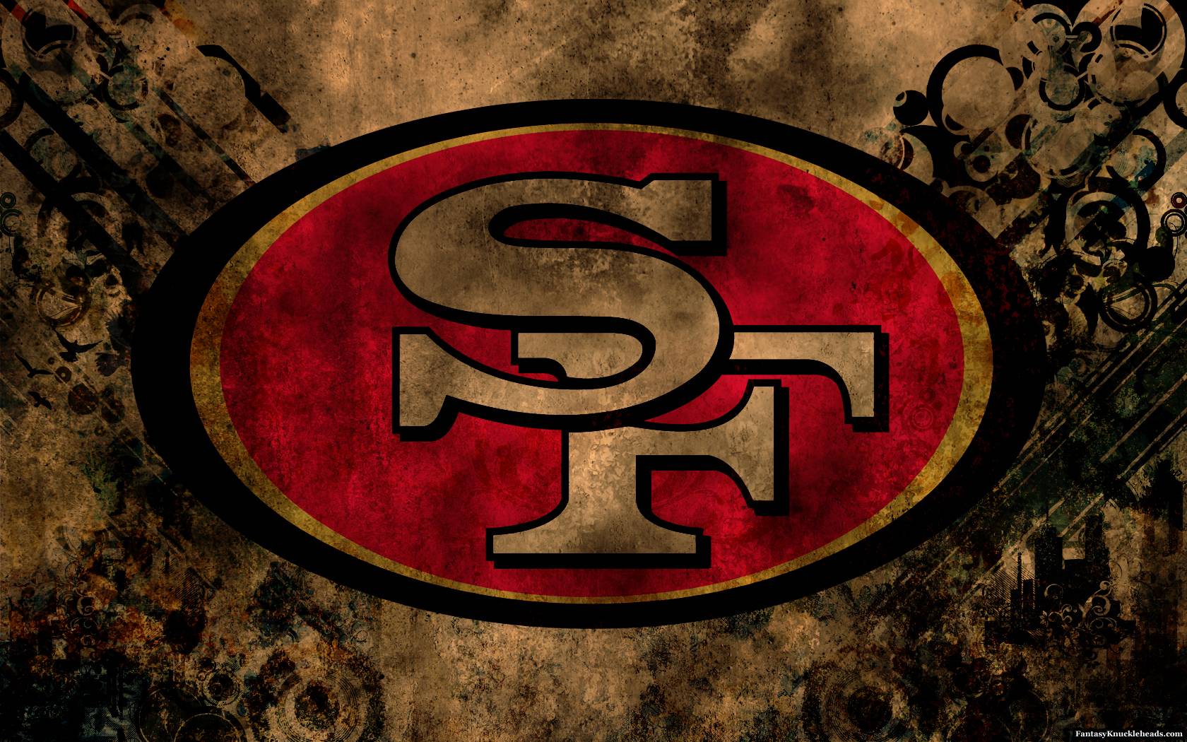 San Francisco 49ers V2 Mousepad Deskmat