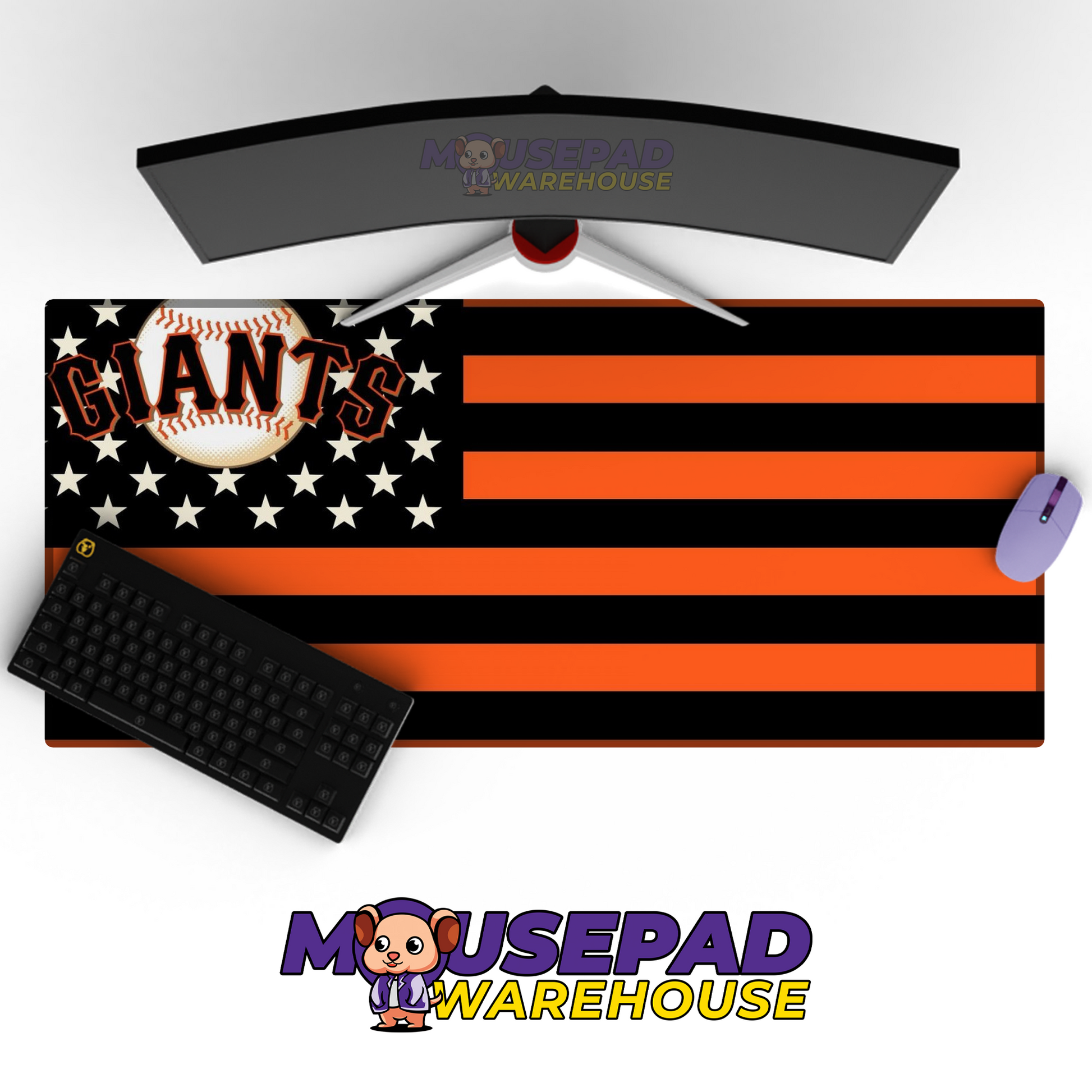 San Francisco Giants V10 Mousepad Mockup