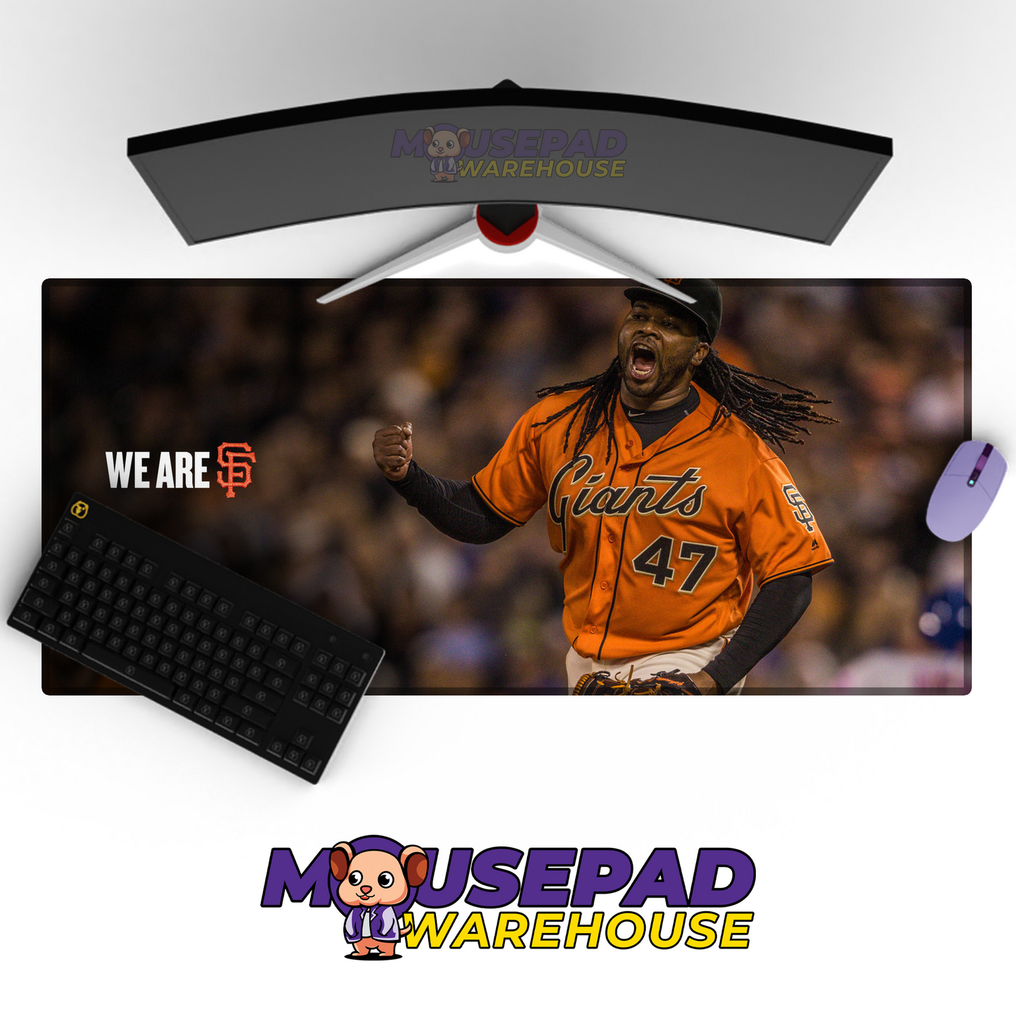San Francisco Giants V16 Mousepad Mockup