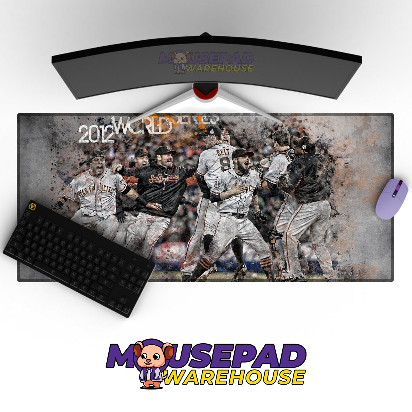 San Francisco Giants V18 Mousepad Mockup