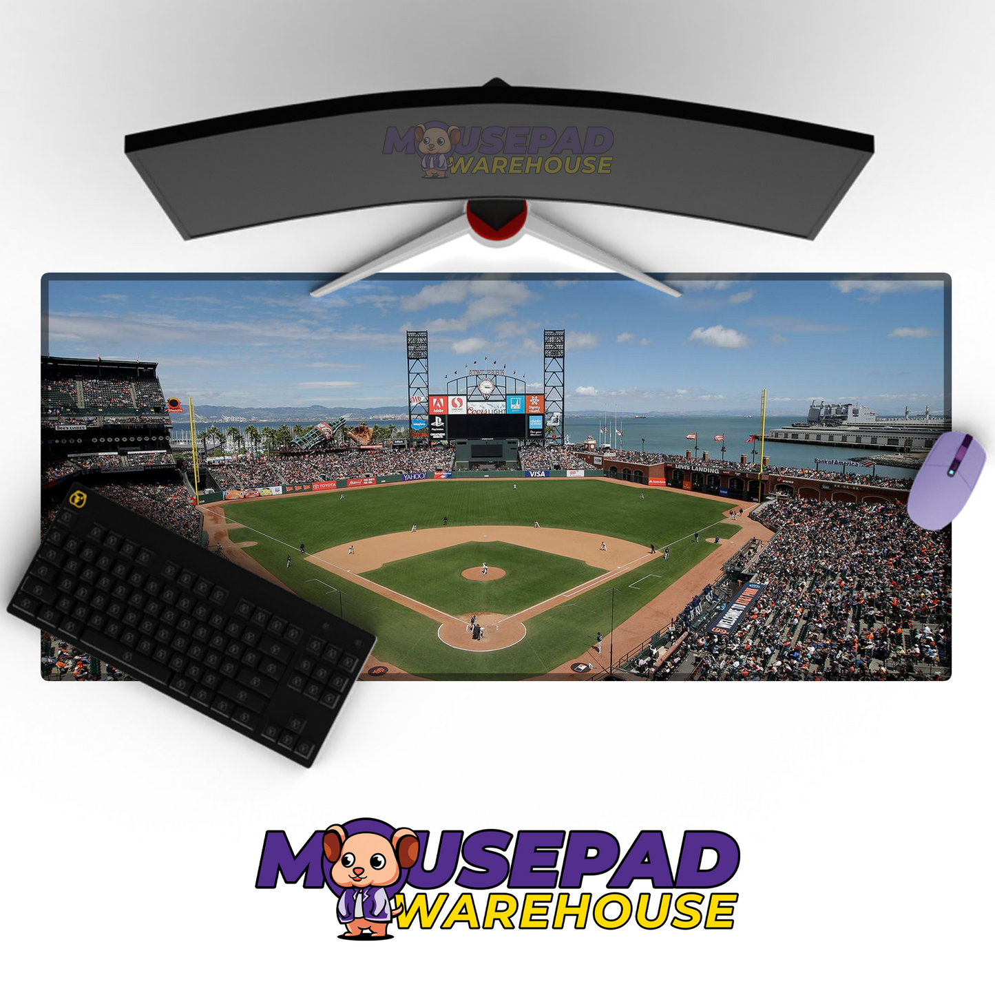 San Francisco Giants V19 Mousepad Mockup