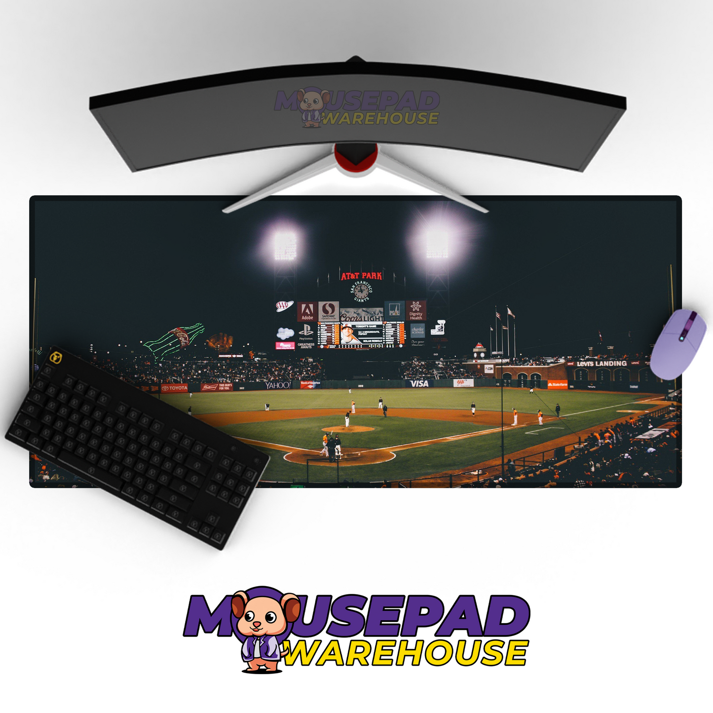 San Francisco Giants V20 Mousepad Mockup