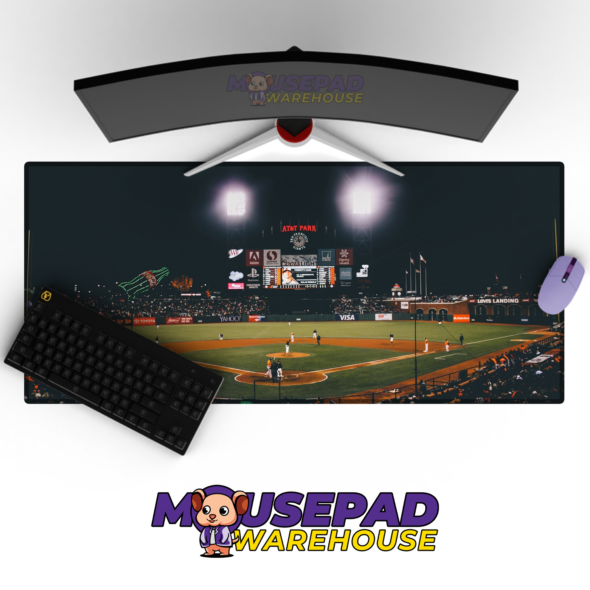 San Francisco Giants V20 Mousepad Mockup