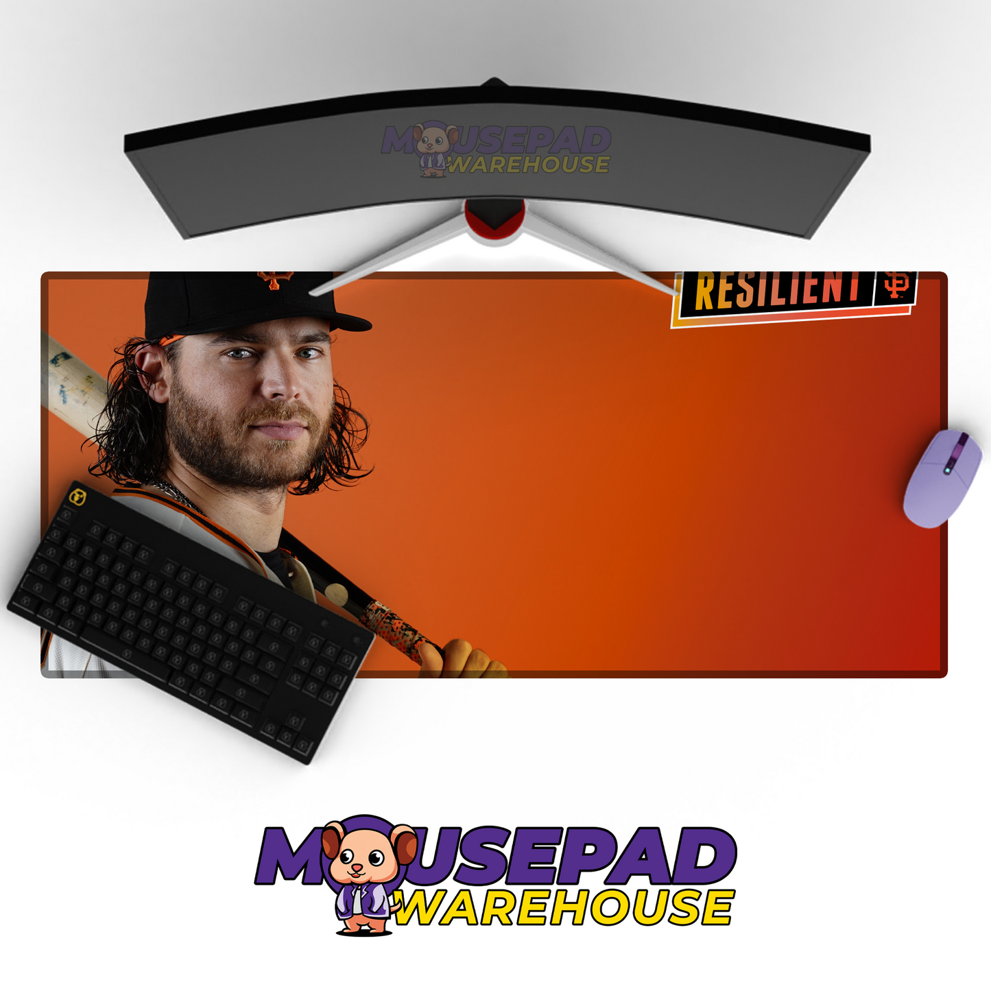 San Francisco Giants V2 Mousepad Mockup