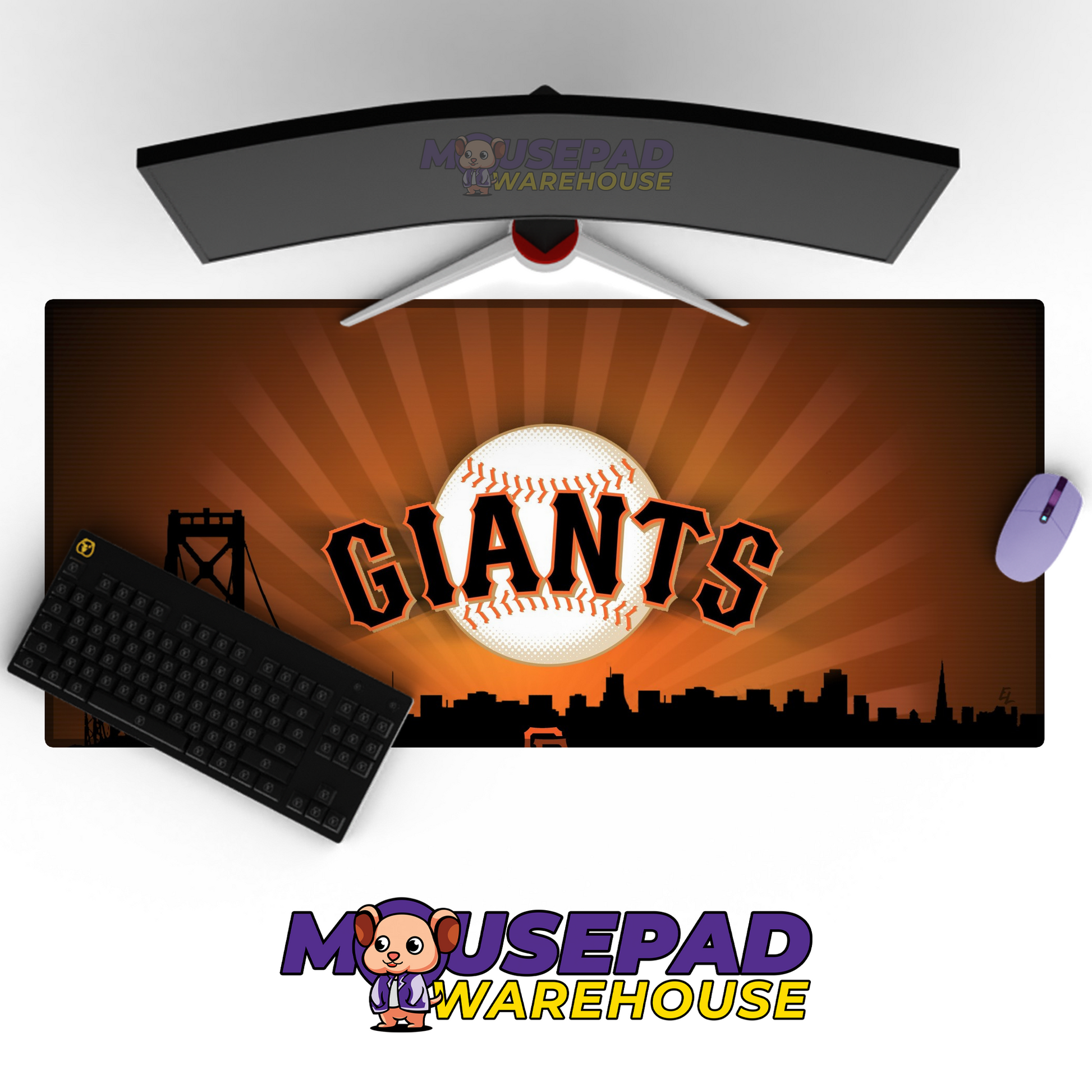 San Francisco Giants V6 Mousepad Mockup