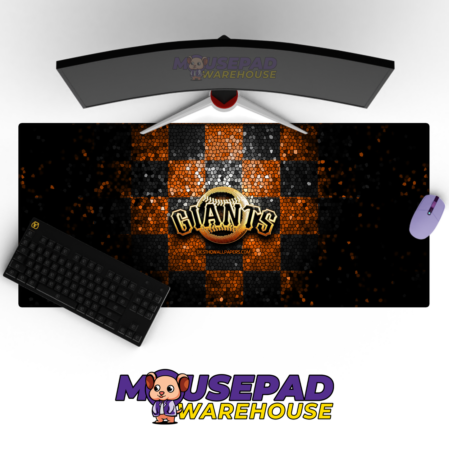 San Francisco Giants V7 Mousepad Mockup