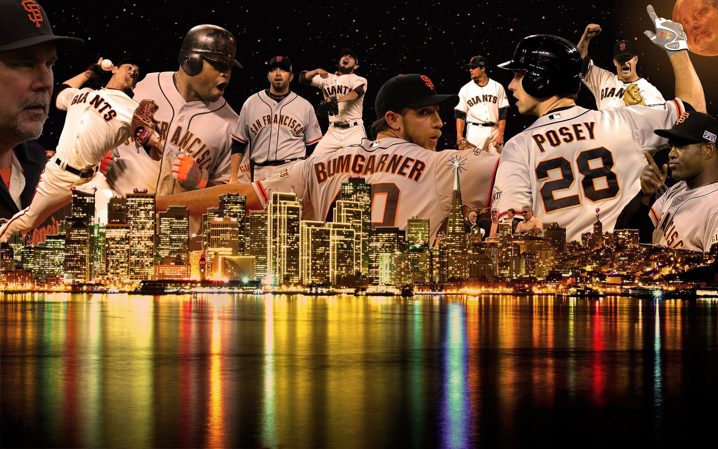 San Francisco Giants V8 Mousepad