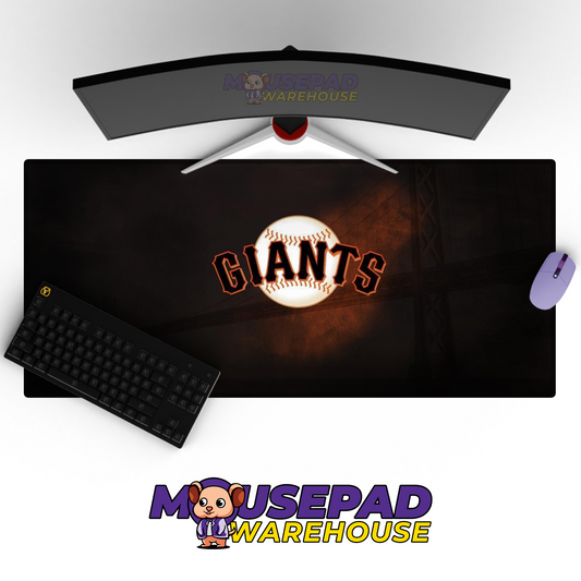 San Francisco Giants V9 Mousepad Mockup