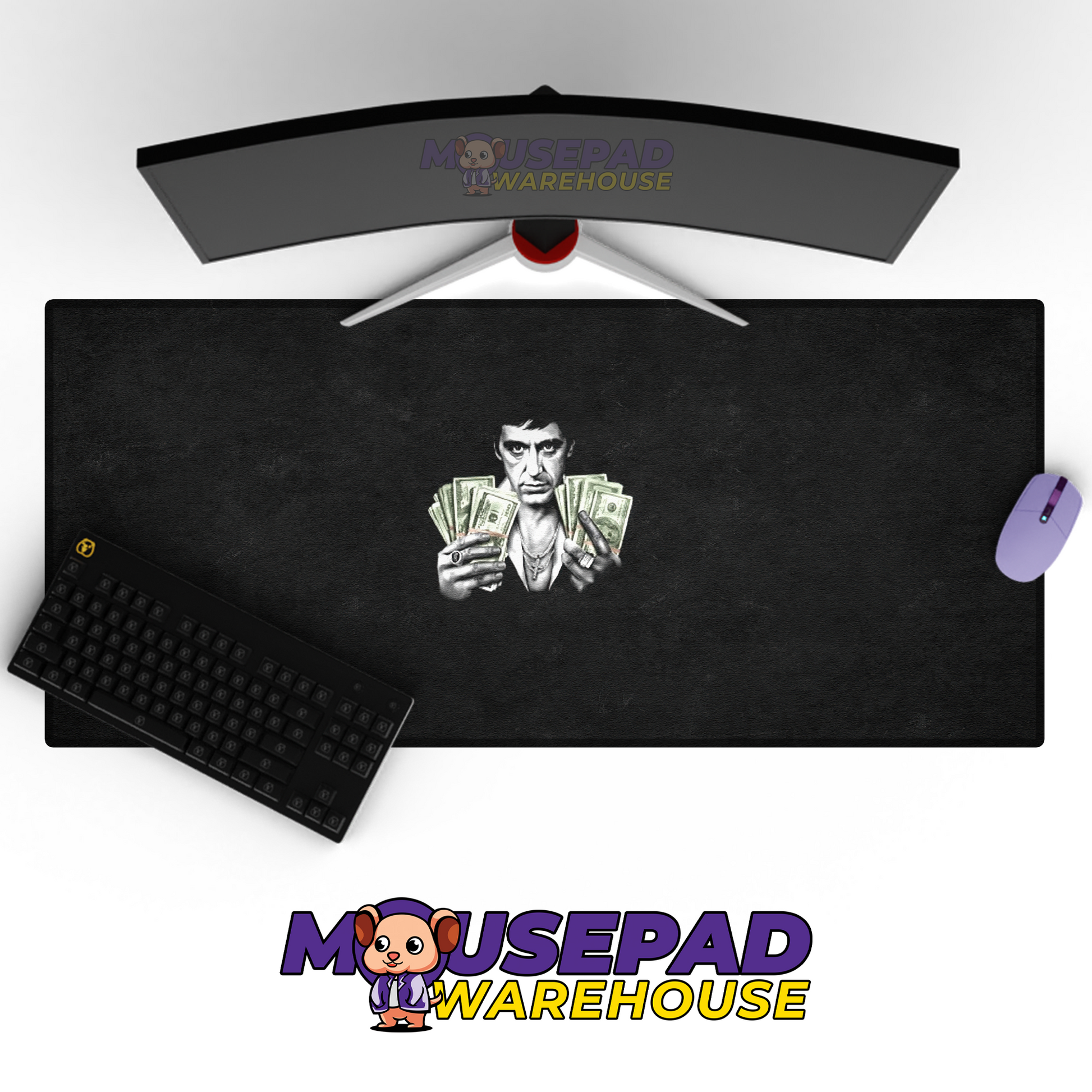 Scarface V1 Mousepad Mockup
