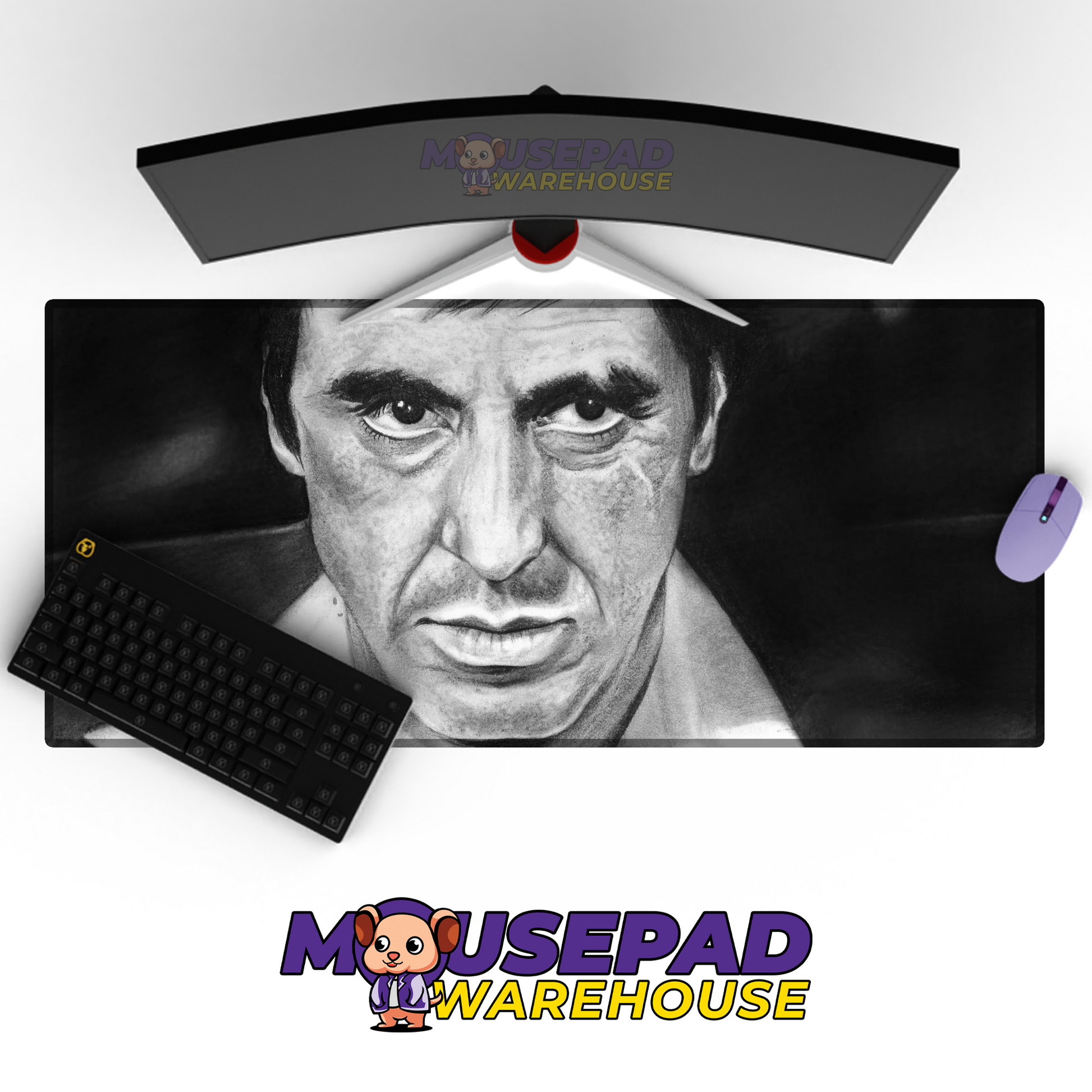 Scarface V9 Mousepad Mockup
