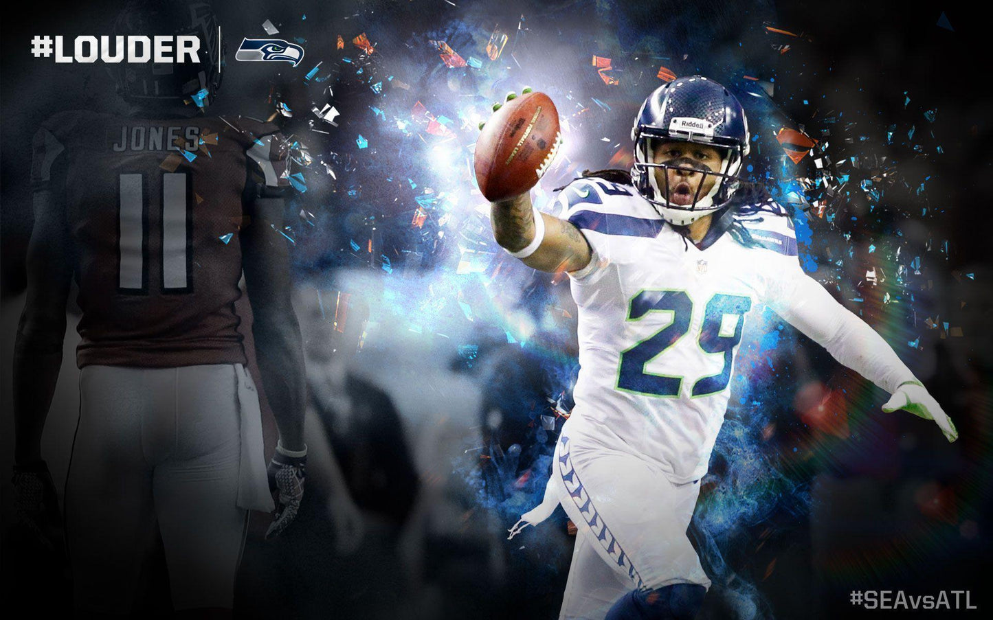 Seattle Seahawks V10 Mousepad Deskmat