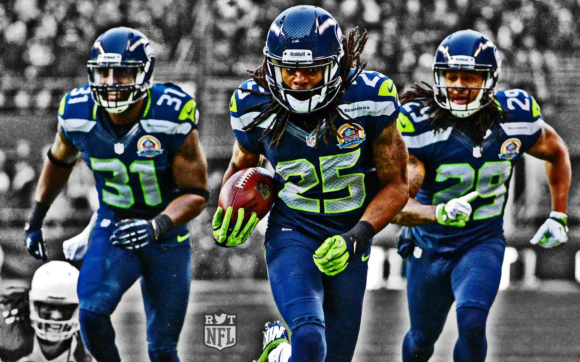 Seattle Seahawks V14 Mousepad Deskmat