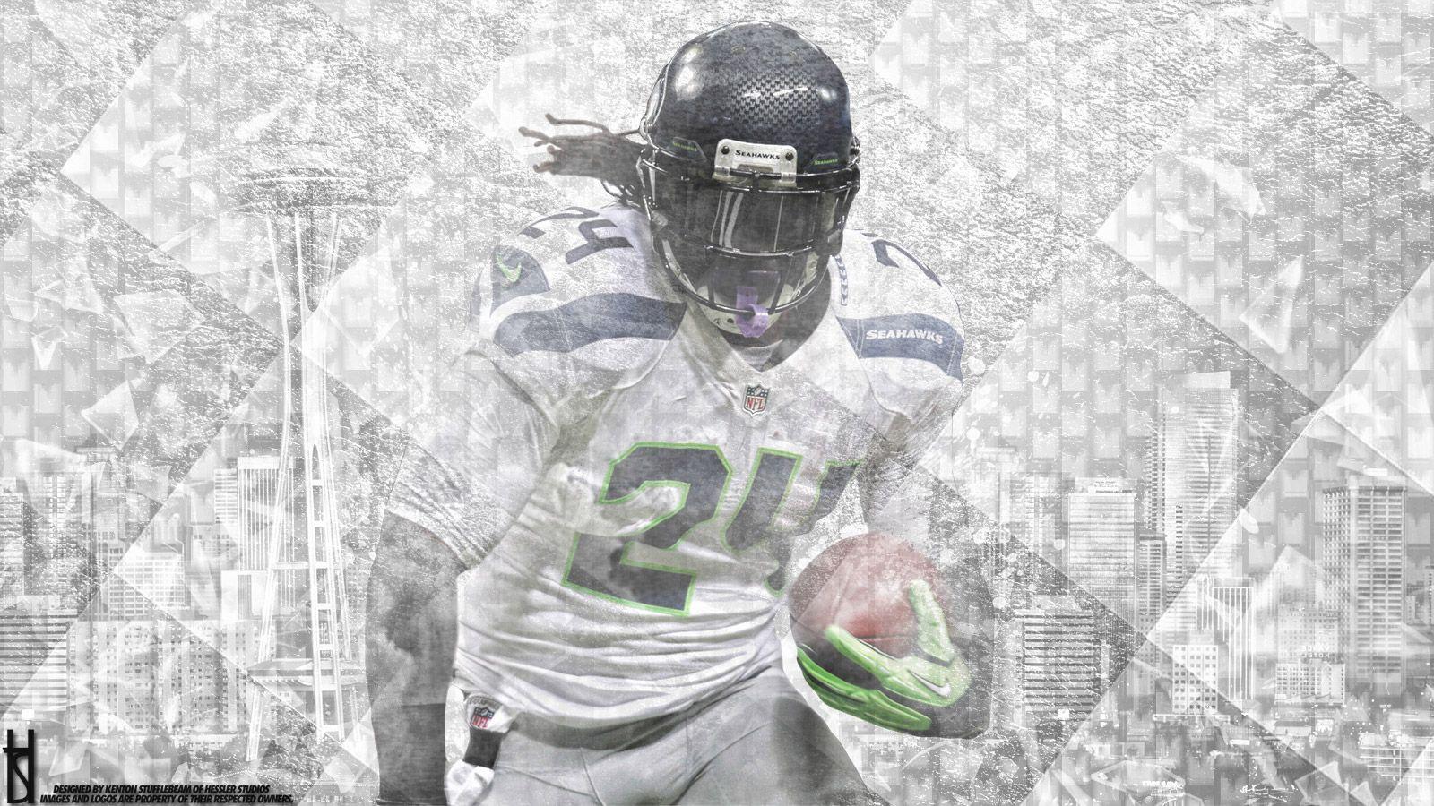 Seattle Seahawks V1 Mousepad Deskmat