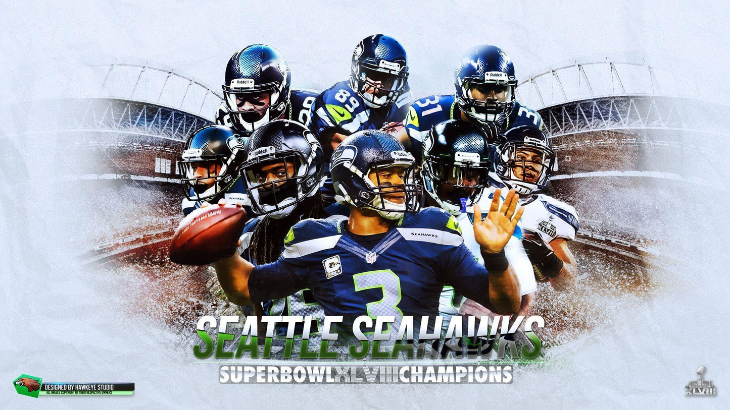 Seattle Seahawks V29 Mousepad Deskmat